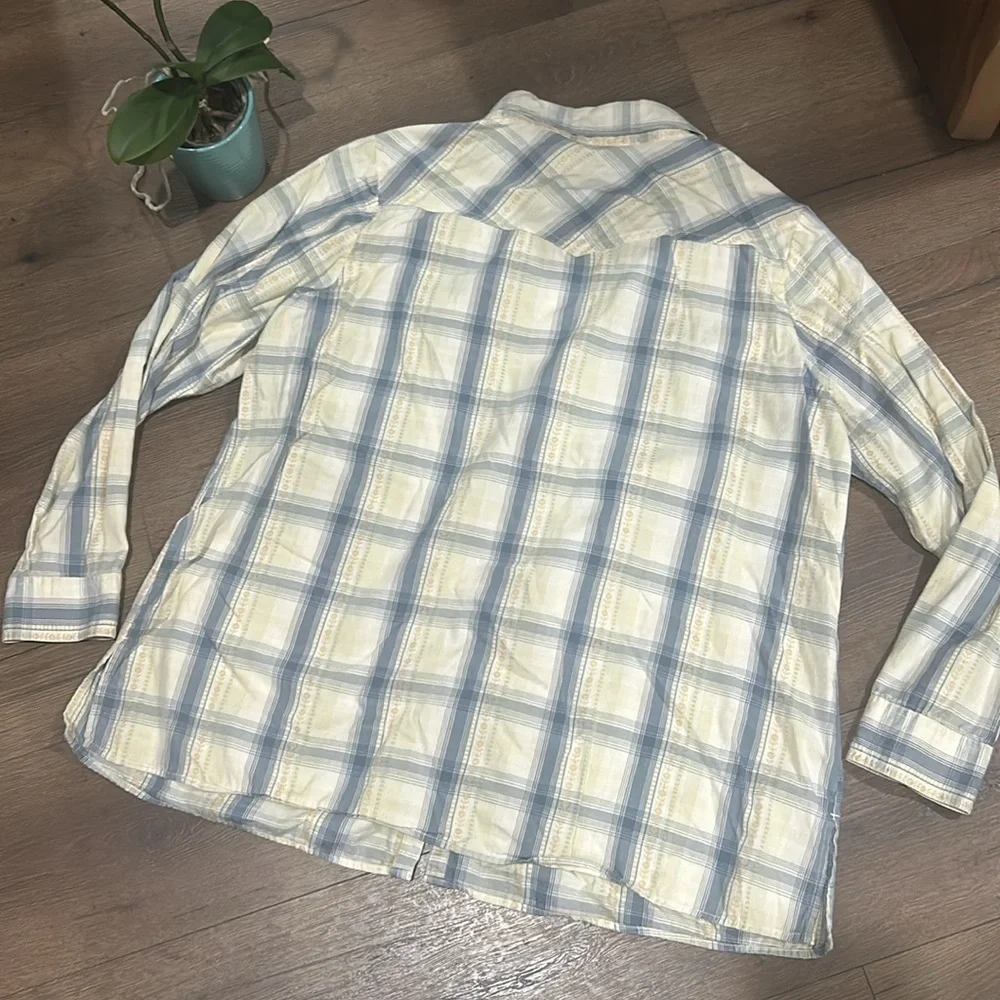 Gloria Vanderbilt 2X western shirt